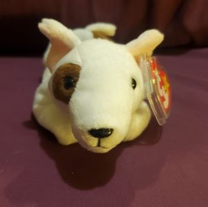 Ty Beanie Babies Butch the Bull Terrier